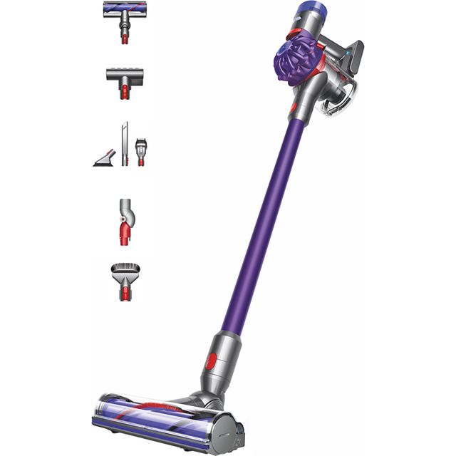 Dyson V7 Animal Plus Cordless Vacuum Cleaner with up to 30 Minutes Run Time - Nickel